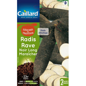 Graine De Radis Noir Long Maraicher