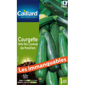 Graine De Courgette Verte Des Maraichers Nc