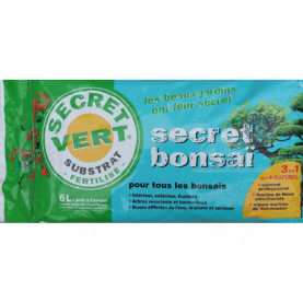 Terreau Bonsaï Secret Vert 6 L