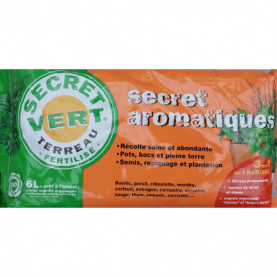 Terreau Aromatique Secret Vert 6 L 